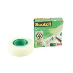 Glues & Adhesives Scotch Magic Tape Invisible 19mmx33m Matt 8101933