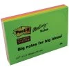 3M Repositionable Notes Post-it Super Sticky Meeting 149x98mm Neon Asrtd 6445-4SS 2 3M Repositionable Notes Post-it Super Sticky Meeting 149x98mm Neon Asrtd 6445-4SS