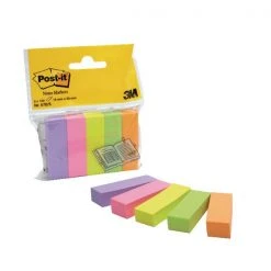 3M 500 X Post-it Page Markers Assorted 670-5 Filing & Folders