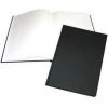 Seawhite Hard Back Sketchbook Black Cloth Cover A4 Portrait Paper