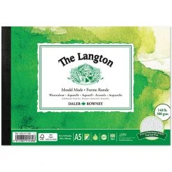 Daler Rowney A4 Langton Watercolour Pad NOT 300g