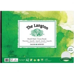 Daler Rowney A4 Langton Watercolour Pad NOT 300g