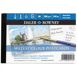 Daler Rowney Watercolour Postcard Pad A6