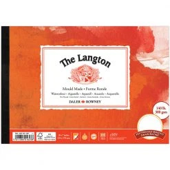 Paper Daler Rowney Langton Pad Hot Pressed 300g