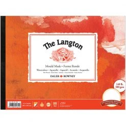 Paper Daler Rowney Langton Pad Hot Pressed 300g