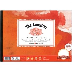 Paper Daler Rowney Langton Pad Hot Pressed 300g 13 Paper Daler Rowney Langton Pad Hot Pressed 300g