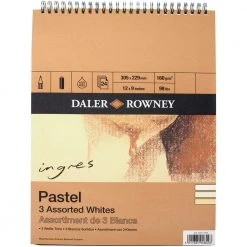 Daler Rowney Ingres Spiral White Shades 150g Paper