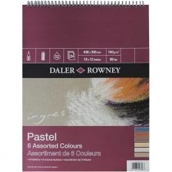 Daler Rowney Ingres Spiral 6 Assorted Shades 150g Paper