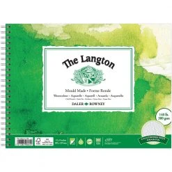 Daler Rowney Langton Spiral Watercolour Pad NOT 300g 7