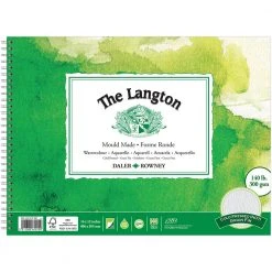 Daler Rowney Langton Spiral Watercolour Pad NOT 300g 7