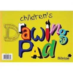 Silvine Childrens Drawing Pad