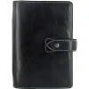 Filofax Malden Personal Organiser Black