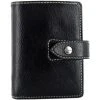 Filofax Malden Mini Leather Organiser Black