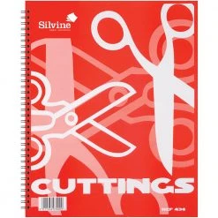 Books, Pads & Albums Silvine Cutting Books Printed Cover
