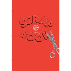Silvine Books, Pads & Albums Scrap Books Red Cover Scissor