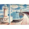 Canns Down Press Eric Ravilious - Newhaven Harbour