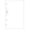 Filofax Mini White Plain Notepaper Filofax Refills