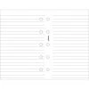 Filofax Filofax Refills Mini White Ruled Notepaper