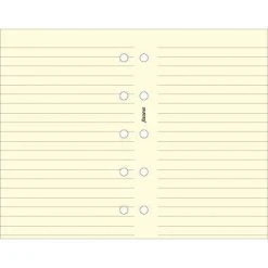 Filofax Mini Cotton Cream Ruled Notepaper
