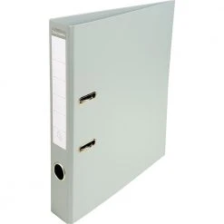 Filing & Folders Exacompta Pastel Lever Arch File A4 50mm Spine Grey