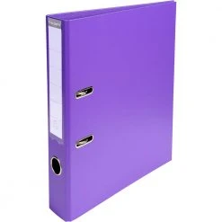 Filing & Folders Exacompta Lever Arch File A4 50mm Spine Purple