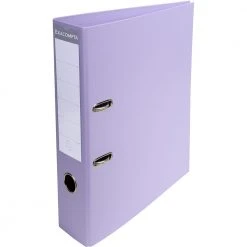 Exacompta Pastel Lever Arch File A4 70mm Lilac
