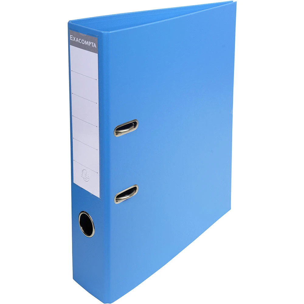 Exacompta Lever Arch File A4 70mm Blue Student Stationery 3 Exacompta Lever Arch File A4 70mm Blue Student Stationery