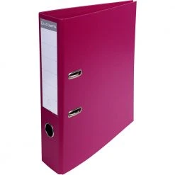 Exacompta Lever Arch File A4 70mm Fuchsia