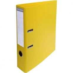 Exacompta Lever Arch File A4 70mm Yellow Filing & Folders