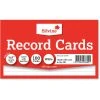 Silvine Record Cards Ruled White Filing & Folders