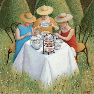 Canns Down Press Greetings Cards Marcelle Milo Gray - Organic Afternoon Tea 3 Canns Down Press Greetings Cards Marcelle Milo Gray - Organic Afternoon Tea