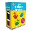 Galt 6 Finger Paints - Washable