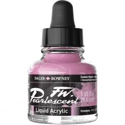 Daler Rowney FW Pearlescent Ink 29.5ml Sundown Magenta