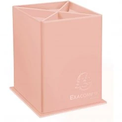 Filing & Folders Exacompta 67896D - Aquarel 4 Compartment Pencil Pot, 8.5x8.5x11cm