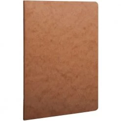Clairefontaine Notebooks And Journals Age Bag Stapled Notebook A5 Brown