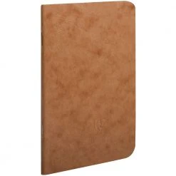 Clairefontaine Age Bag Stapled Notebook A6 Brown Notebooks And Journals