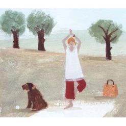 Canns Down Press Greetings Cards Hannah Cole - Tree Pose