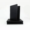 Seawhite Hard Back Sketchbook Wiro Black Card A4