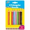 Galt 8 Triangular Colouring Pencils