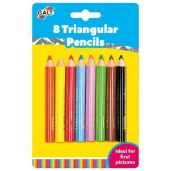 Galt 8 Triangular Colouring Pencils