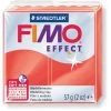 Fimo Effect 58g Transparent Red