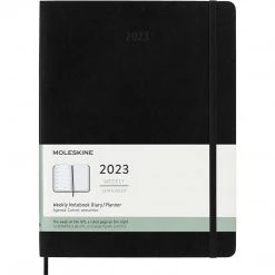 Diaries Moleskine 2023 12 Month Diary Extra Large Soft Cover
