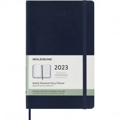 Diaries Moleskine 2023 12 Month Diary Large Soft Cover