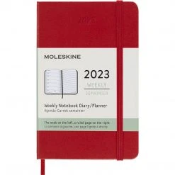 Moleskine 2023 12 Month Diary Pocket Hard Cover Diaries