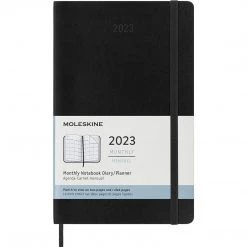Diaries Moleskine 2023 12 Month Diary Large Soft Cover