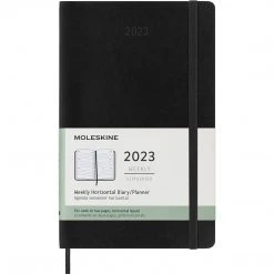 Diaries Moleskine 2023 12 Month Diary Large Soft Cover