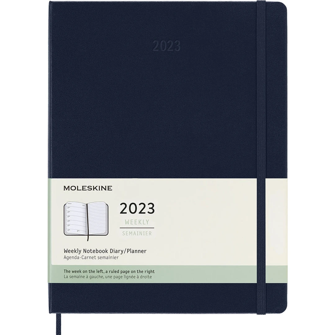 Diaries Moleskine 2023 12 Month Weekly Diary Extra Large Hard Cover 6 Diaries Moleskine 2023 12 Month Weekly Diary Extra Large Hard Cover