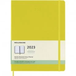Diaries Moleskine 2023 12 Month Weekly Diary Extra Large Hard Cover