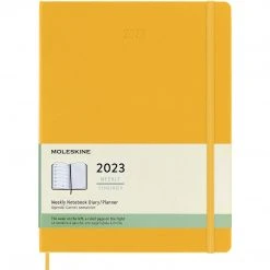 Diaries Moleskine 2023 12 Month Weekly Diary Extra Large Hard Cover