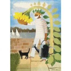 Canns Down Press Mary Fedden Ra - Julian And Sunflower